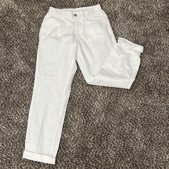 Men, Dan John size US 38 100% cotton off-white pants - Picture 2 of 6